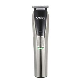 Машинка для стрижки VGR V-029 акумуляторна срібло