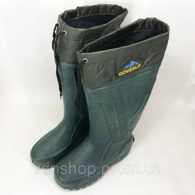 Чоловічі чоботи для риболовлі з гуми 45р, Чоботи гумові осінні для риболовлі Гумові туризму AJ-23