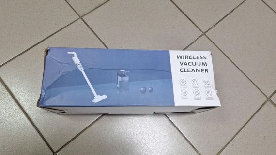 ОЧЕНКА! Акумуляторний пилосос без мішка Vacuum Cleaner 2000 mAh 120 Вт (Плохе паковання 3082) | Зображення 1