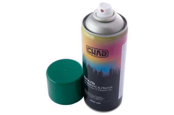 Емаль універсальна RAL 6029 зелена глянсова 400 мл СИЛА 951312 | Зображення 1