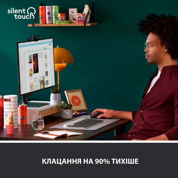 Мишка Logitech Signature M650 L Wireless Graphite (910-006236) | Зображення 2