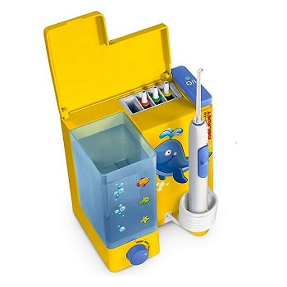 Стационарный ирригатор AquaJet LD-A8 yellow для детей гарантия 1 год | Зображення 1
