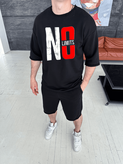 Комплект футболка та шорти ДТФ (петля оверсайз)