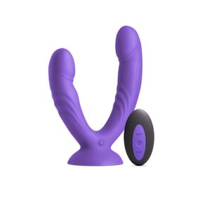 Подвійний дилдо з вібрацією NS Novelties INYA - Duet - Purple Sex Aura