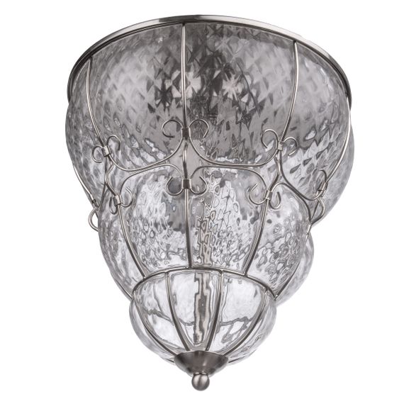 Люстра торт потолочная E14 40W CLEAR (BELL-006C/3)