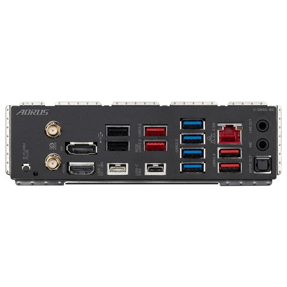 Материнская плата GIGABYTE X670E AORUS MASTER sAM5 X670 4xDDR5 M.2 HDMI DP Wi-Fi BT mATX X670E_AORUS_MASTER | Зображення 4