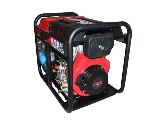 Дизельний генератор MAST GROUP + газова плитка Orcamp CK-505 + електричний обігрівач Gardyer HE2000 та лійка (KYH7000AE) | Зображення 5