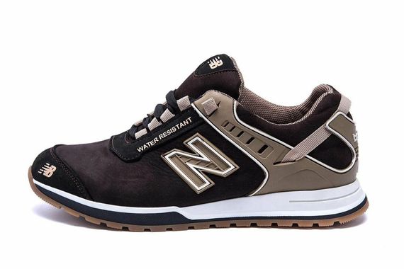 шкіряні кросівки New Balance Brown | Зображення 4