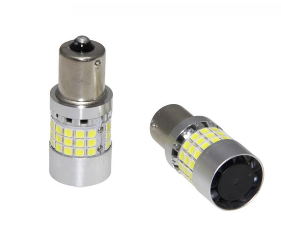 Комплект світлодіодних ламп LED Qline 1156 (P21W) White CANBUS BA15S (2шт) 12V