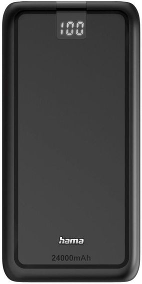 Повербанк Hama Power Pack Performance 24 24000 mAh Anthracite | Зображення 1