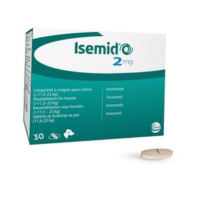Сечогінні таблетки для собак Ceva Isemid 2 мг, 30 табл