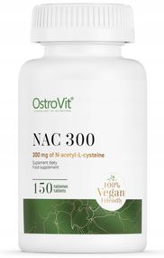 Ацетилцистеин Ostrovit NAC 300 mg 150tabl