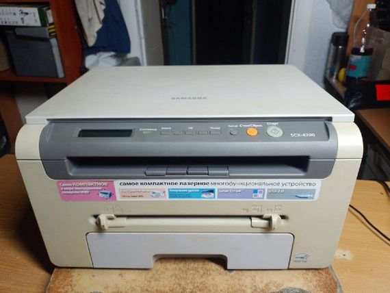 БФП Б-клас Samsung SCX-4200 / Лазерний монохромний друк / 600x600 dpi / A4 / 18 стор/хв / USB 2.0 б/в | Зображення 1