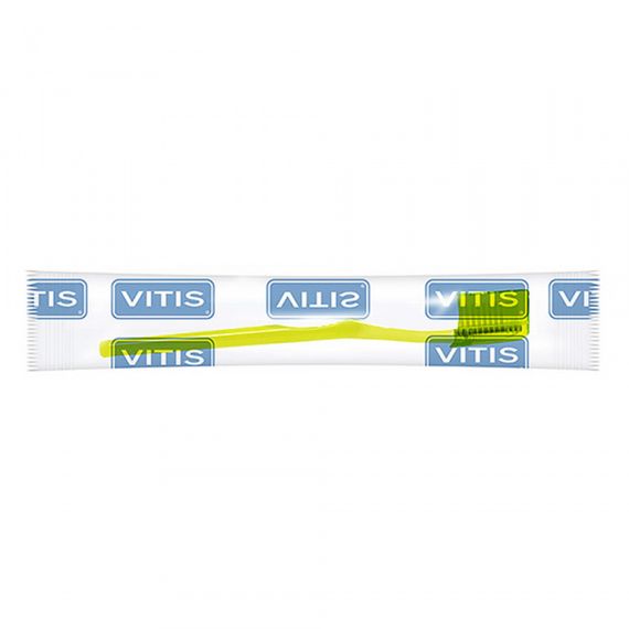 Ортодонтична зубна щітка зі звичайною головкою VITIS ORTHODONTIC REGULAR CAMPAIGN, блістер (DENTAID) | Зображення 1