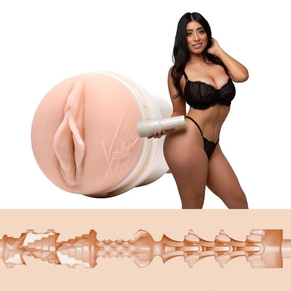 Мастурбатор Fleshlight Girls: Violet Myers – Waifu, со слепка вагины, очень нежный Sex Aura | Зображення 1