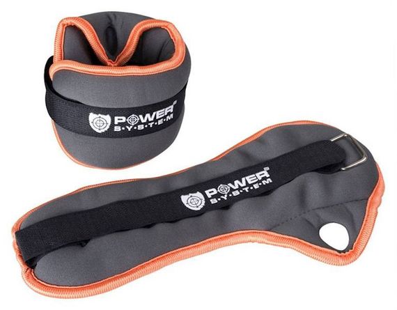 Обважнювачі-манжети для ніг та рук Power System PS-4043 Wrist Weights (2шт.*0.5 kg) (пара) | Зображення 1