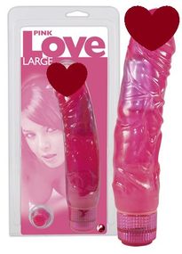 Вібратор РОЖЕВА ЛЮБОВ (великий) Sex Aura