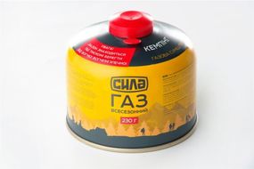 Газ у балоні для Кемпінга 230 г (Корея) (нарізне з'єднання) СИЛА 6802461
