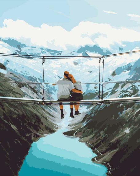 Картина за номерами "Я покажу тебе світу" 40x50 BS52864