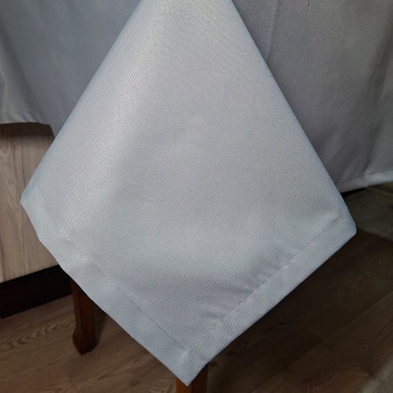 Скатертина SoundSleep Loisa водостійка 130х180 см сіра (2800004658386) | Зображення 3