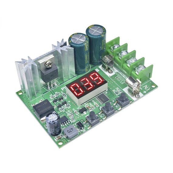 ШИМ регулятор скорости для двигателей DC с дисплеем