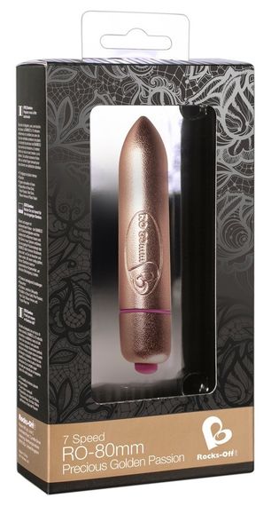 Вибропальчик Золотая лихорадка Sex Aura