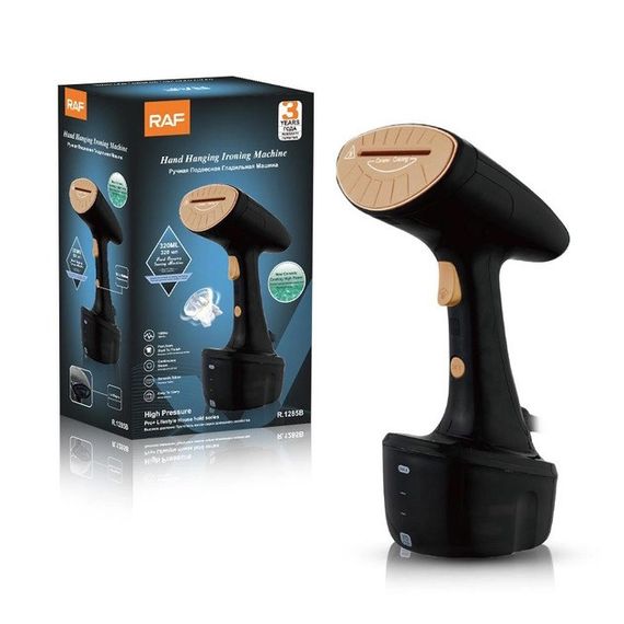 Отпариватель ручной RAF R1285 Утюг с паром для вертикальной глажки одежды GK-812 1600 Вт