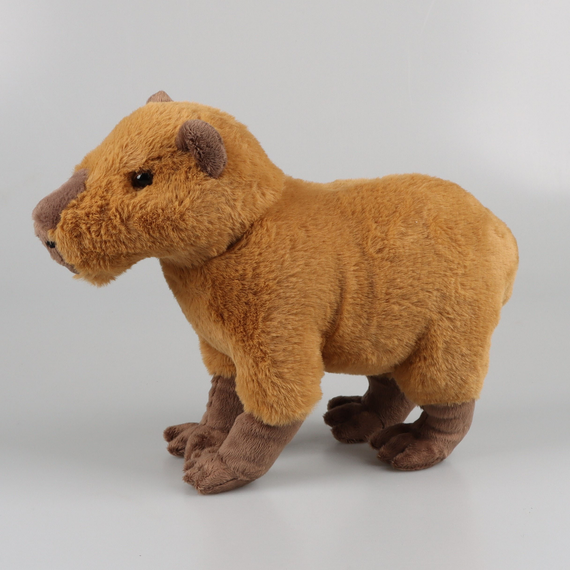 Мягкая игрушка "Капибара" 35 cm Коричневый (sv1805-3) | Зображення 2