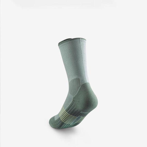 Junior high hiking socks, HIKE 500 green - 31/34. | Зображення 4