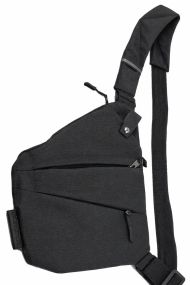 Чоловіча сумка месенджер через плече Cross Body 4634 міні рюкзак антизлодій для телефону ключів та документів