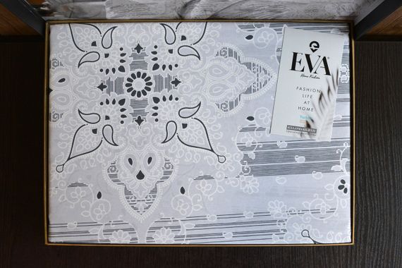 Постільна білизна EVA Ranforce 160 х 220 см. Albi Gri | Зображення 8