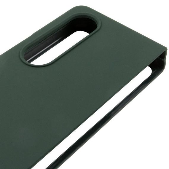 Чохол Foldables Silicone Cover Lakshmi (AAA) для Samsung Galaxy Z Fold4 Білий / White Зелений / Cyprus Green | Зображення 3