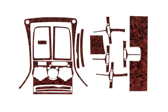 Накладки на панель (Meric, 2002-2006) Дерево для Peugeot Boxer років