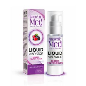 Розігріваючий гель-вібратор Amoreane Liquid Vibrator Berries, 30 мл Sex Aura