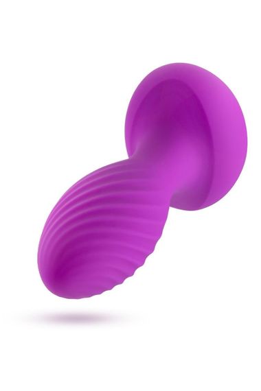 Анальний вібратор зі стразом Blush Oh My Gem Charm Amethyst колір фуксія Sex Aura | Зображення 2