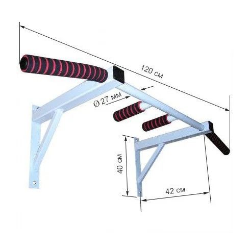 Турник настенный 2 в 1 NE-TR-21 | Зображення 1