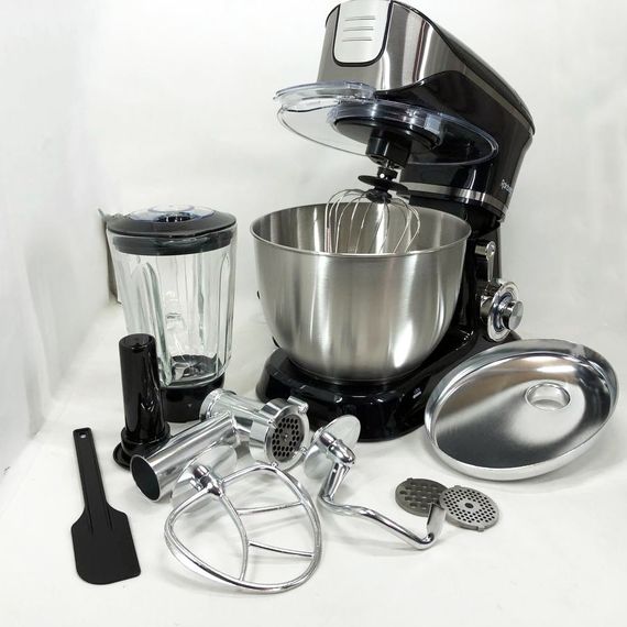 Планетарний міксер для густого тіста Rainberg RB-8080, Бюджетний тістомісильник для дому XN-49 | Зображення 9