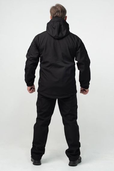 Утеплені Військові штани Soft Shell Military Black | Зображення 4