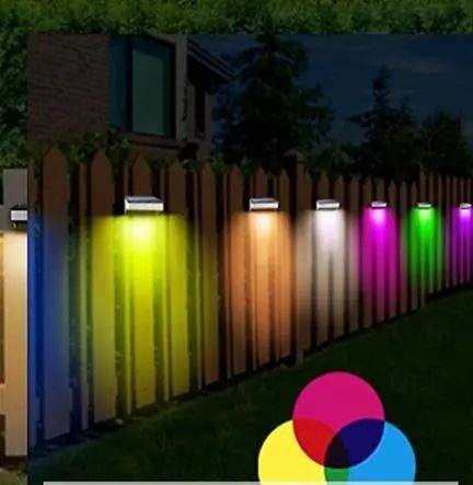 Світильник садовий rgb, вуличний настінний світильник / водонепроникний MULTI | Зображення 2