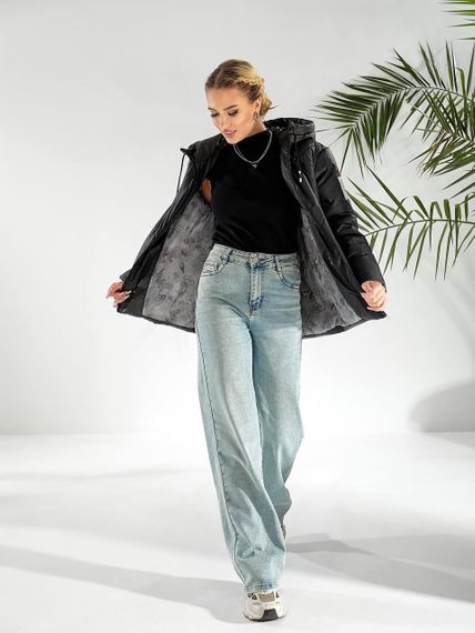 Утеплена куртка, арт.417/1, чорний | Зображення 4