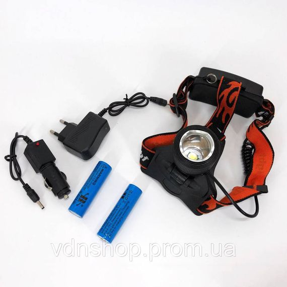 Налобный тактический фонари POLICE BL-2199-T6, Фонарь для ночной езды, Яркий светодиодный мощный фонарь EQ-47 | Зображення 6