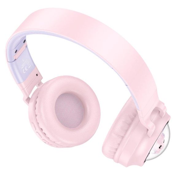 Навушники HOCO W50 Cute fun BT headphones Pink | Зображення 2