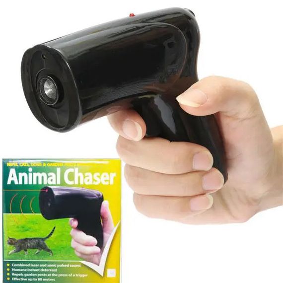 Мощный ультразвуковой отпугиватель собак  Scram Animal Chaser, Отпугиватель собак для детей, Средство JS-303 | Зображення 3