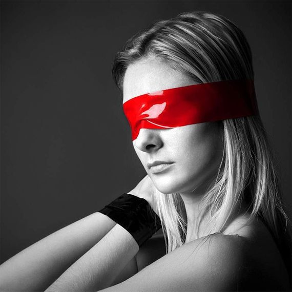 Стрічка для бондажа SKN-C102 RED ( 15 метрів ) Sex Aura | Зображення 1