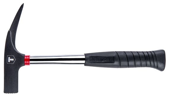 Молоток шиферный TOPEX, 600 г, закалённая рукоятка (02A160)