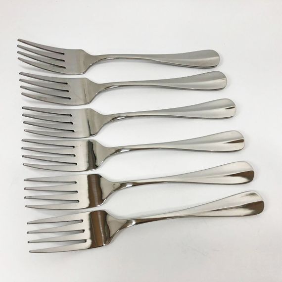 Набор десертных вилок Con Brio CB-3709 18 см 6 шт FC-83 | Зображення 3