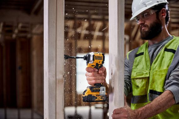 Шуруповерт ударный аккумуляторный бесщёточный 206Нм DeWALT DCF850P2T | Зображення 5
