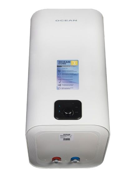 Водонагрівач Ocean CUBE 80 Л, 2,0 кВт, "сухий" ТЕН, вертикальний, прямокутний, білий (RZF80D-4 ET+DT) | Зображення 7