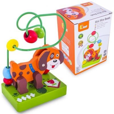 Розвиваюча іграшка Viga Toys Мини-лабиринт Собачка (59662) | Зображення 1