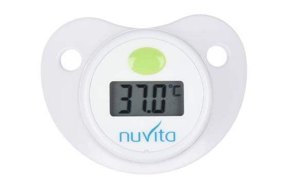 Пустышка-термометр Nuvita 0м+ NV2010 (NV2010)
